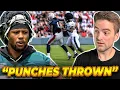 Things got HEATED at Eagles joint practice vs the Patriots