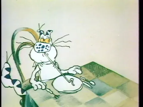 Maxi's Cat Lunch - Ziatko Grgic (Animation Laserdisc capture)