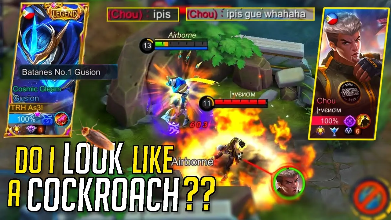 Astre VS Trashtalker Chou! WHO WILL WIN?! | SOLO RANK GUSION GAMEPLAY | MLBB