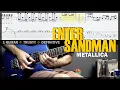 Download Lagu Enter Sandman | Guitar Cover Tab | Solo Lesson | Intro Riff | Backing Track with Vocals 🎸 METALLICA