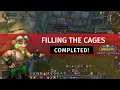 Filling the Cages WotLK Classic Warlock Gnome Wrath of the Lich King Classic