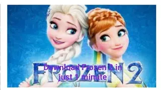 how to download frozen 2 in 1080p quality and in 1 minute