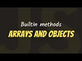 Manipulating arrays and objects in JavaScript