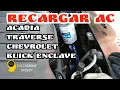 How to recharge AC in GM Buick Enclave Traverse Acadia Chevrolet 2008-2017