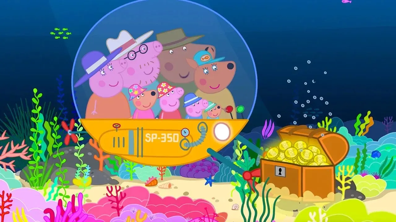 A Grande Barreira de recife. | Peppa Pig Português Brasil Episódios Completos