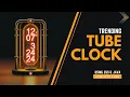 Trending Digital Clock Using HTML CSS JavaScript Display Time Using JS Nixie Tube Clock