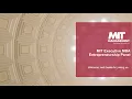MIT EMBA Entrepreneurship Panel