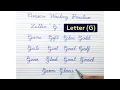 Day 7 How to write Cursive Letter G Challenge Lesson 7 Cursive Letter abcd