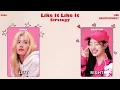 TWICE - LIKE IT LIKE IT Voice Combination (Different Ear, Different Member)