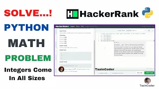 Integers Come In All Sizes Math HackerRank problem in python hindi salutation TasinCoder