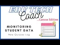 Canvas Framework Quiz Log