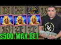 $500 Max Bet BONUS Re-Triggers TWO Times On High Limit Slot