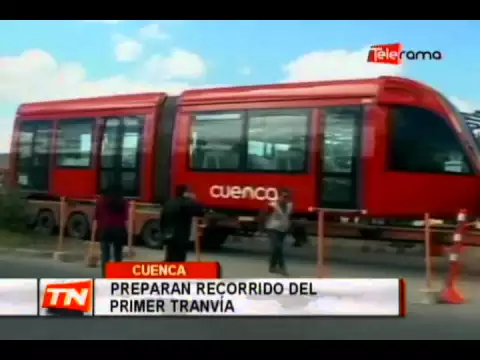 Preparan recorrido del primer tranvía