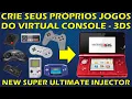 NEW SUPER ULTIMATE INJECTOR - JOGOS RETRO EM CIA PARA NINTENDO 3DS