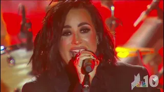 Demi Lovato - Heart Attack (Rock Version) Live at WAWA Welcome America Festival in Philadelphia 2023