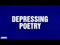 Depressing Poetry Category JEOPARDY