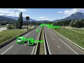 Vehicle speed estimation using OpenCV and YoloV3