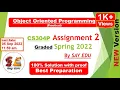 CS304P Assignment 2 Solution Spring 2022 Object Oriented C Practical SAY EDU