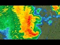 2025 Fort Yates North Dakota Supercell Radar Loop