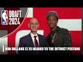 The Detroit Pistons select Ron Holland II with the No 5 pick in the 2024 NBA Draft NBA on ESPN