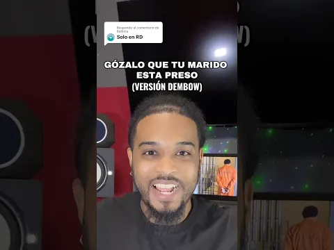 Convertí la canción de "GÓZALO QUE TU MARIDO ESTÁ PRESO" en dembow 🇩🇴