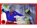 Download Lagu Little Heroes Wolverine vs Supergirl In Real Life | Civil War Episode 4 | Superhero Kids Movie