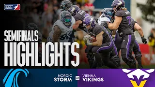 Nordic Storm Vienna Vikings Highlights Semifinals Season 2025 