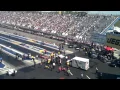 NHRA Accident Crewmember ran over by Top Fuel Dragster