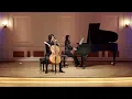 Brahms cello sonata No 2 in F major op 99  first  movements