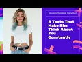 5 Texts That Make Him Think About You Constantly