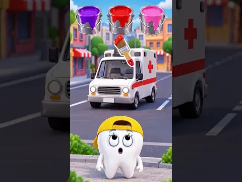 ¡Oh, no! 🚨 ¡Los Colores de las Sirenas de los Vehículos de Rescate Han Desaparecido! 🚓🚒