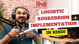 Logistic Regression Practical Implementation In Python Krish Naik Hindi