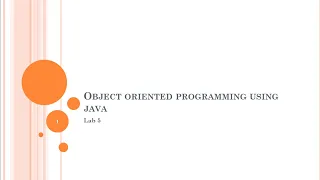 Strings and inheritance in java Lab 5 FCIS ASU 2nd year