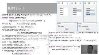Java Programming Unit 10 GUI Lecture 4 Part 1