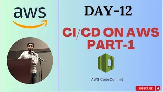 Day-12 AWS CICD AWS CodeCommit What is CICD on AWS