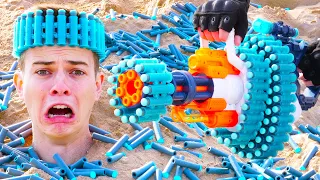 Nerf War: Million Subscribers Battle 6