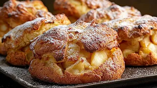 I learned this trick at a bakery! Lots of APPLES and a little dough!