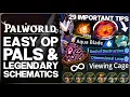 Palworld 1 0 - Easy Ominous Eggs INFINITE Legendary Maps OP Base Trick More
