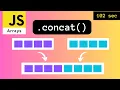 JS array concat method