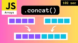 JS array concat method
