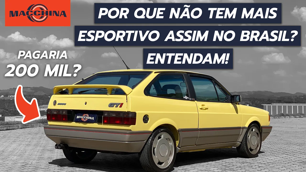POR QUE UM GOL GTI ESTÁ CHEGANDO EM 200 MIL REAIS? EM DETALHES EXEMPLAR RESTAURADO BY DENI STUDIO.