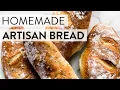 Homemade Artisan Bread 4 Ingredients Sally s Baking