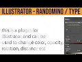 How To Use Randomino Plugin In Illustrator Tutorial Graphicxtras