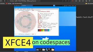 How to Install Desktop Environment XFCE4 on Github Codespaces
