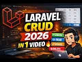 Laravel CRUD in One Complete Beginner to Pro Tutorial 2026