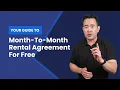 Your Guide To Month-To-Month Rental Agreement For Free