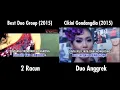 2 Racun & Duo Anggrek - Dari Hongkong (M'V Karaoke Comparison)