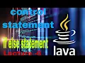 java control statements if else statement in java programmming Java programming for beginners