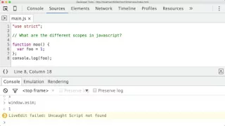 6 What are the different scopes in javascript