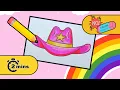 Draw a Cowboy Hat with NO ERASER in less than 2 Minutes